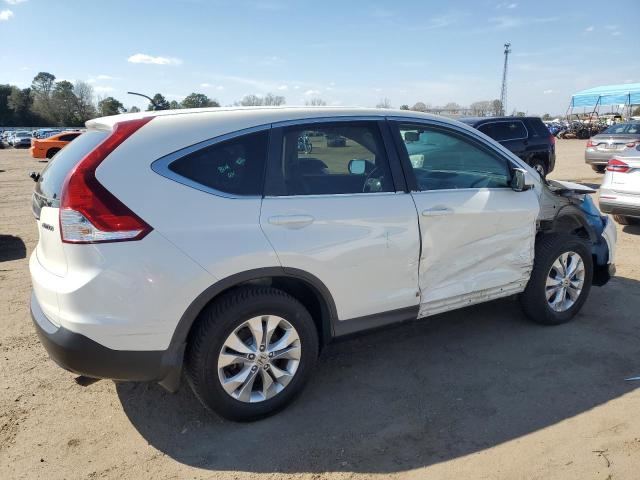 5J6RM4H54EL114733 - 2014 HONDA CR-V EX WHITE photo 3