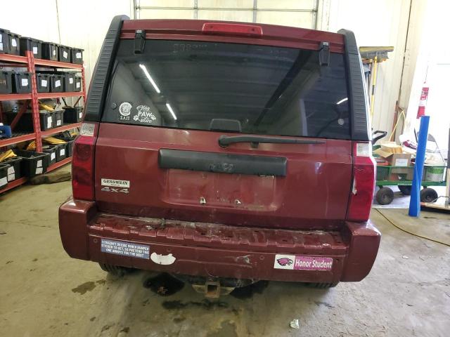 1J8HG48K77C661893 - 2007 JEEP COMMANDER 勃艮第红 照片 6