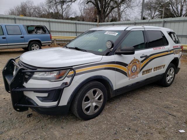 1FM5K8AR2HGB34504 - 2017 FORD EXPLORER POLICE INTERCEPTOR WHITE photo 1