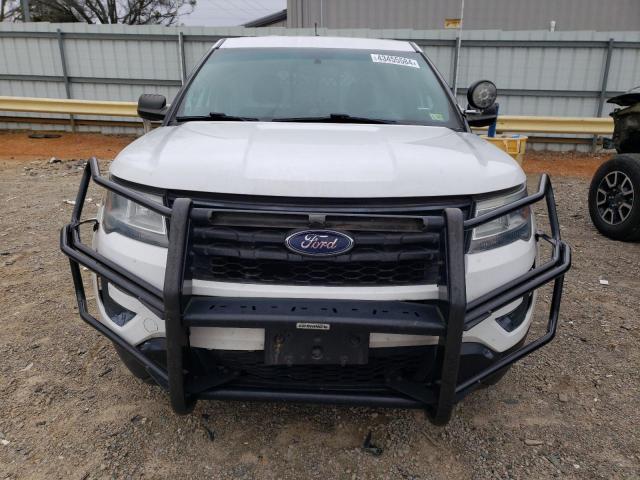 1FM5K8AR2HGB34504 - 2017 FORD EXPLORER POLICE INTERCEPTOR WHITE photo 5