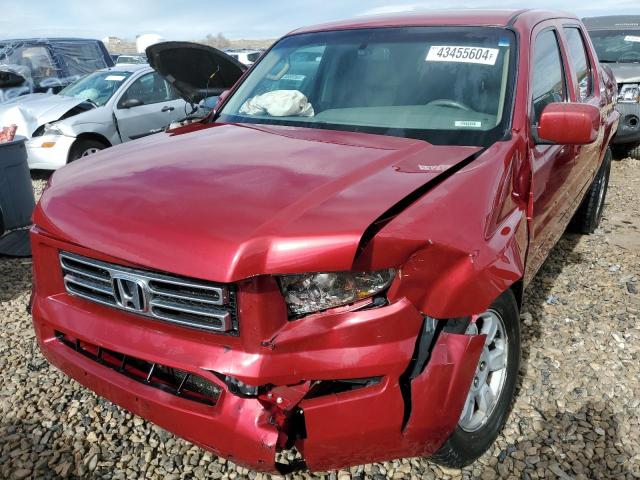 2HJYK16556H513332 - 2006 HONDA RIDGELINE RTL BURGUNDY photo 1