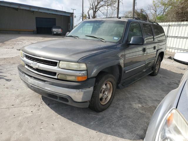 3GNEC16Z92G314583 - 2002 CHEVROLET SUBURBAN C1500 GRAY photo 1