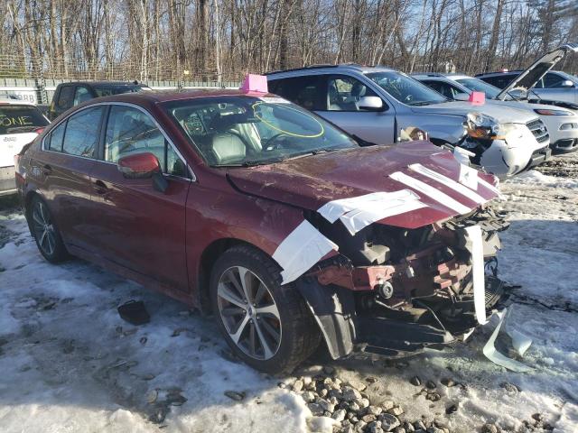 4S3BNAN62H3025957 - 2017 SUBARU LEGACY 2.5I LIMITED RED photo 4