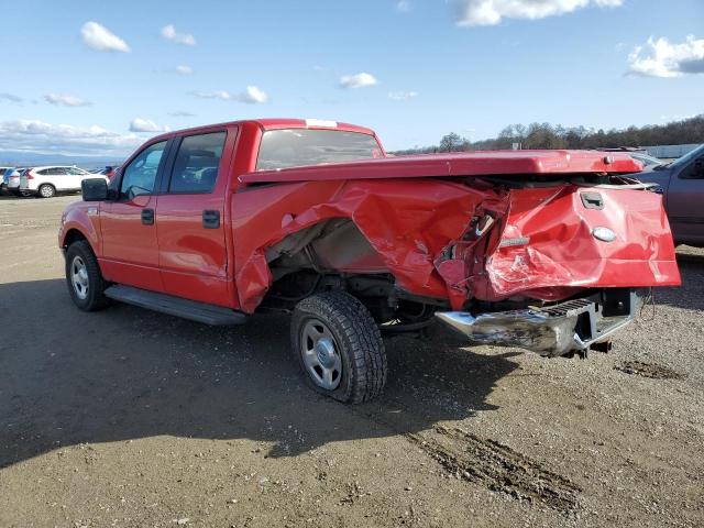 1FTPW12546FA80923 - 2006 FORD F150 SUPERCREW RED photo 2