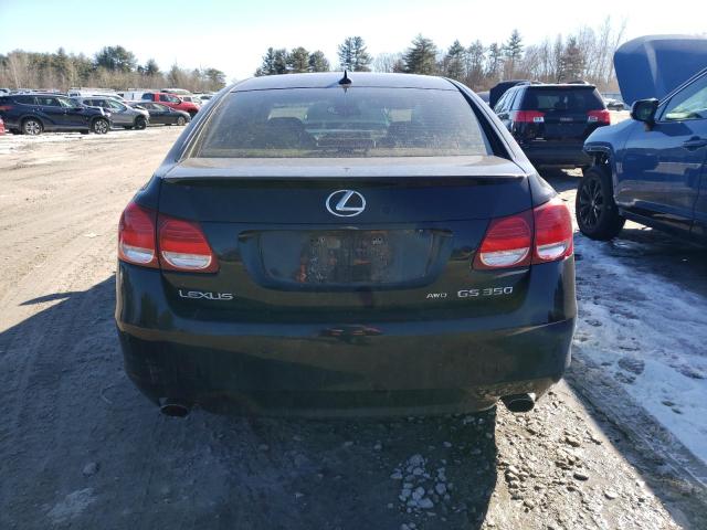 JTHCE96S480020435 - 2008 LEXUS GS 350 BLACK photo 6