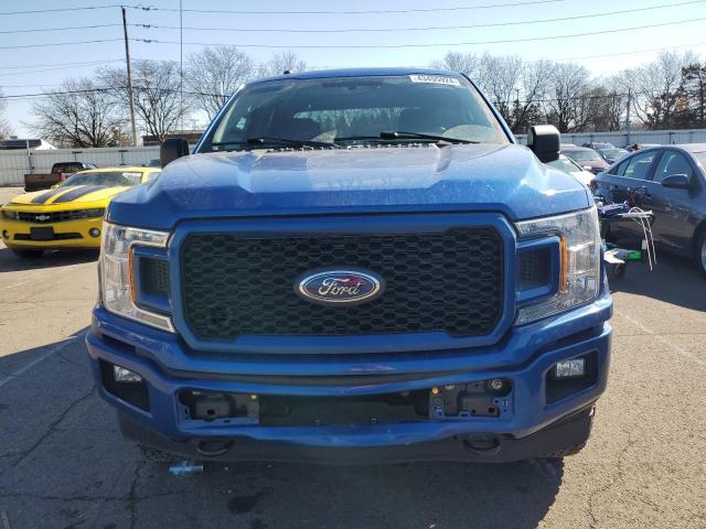 1FTEW1E53JKF34078 - 2018 FORD F150 SUPERCREW BLUE photo 5