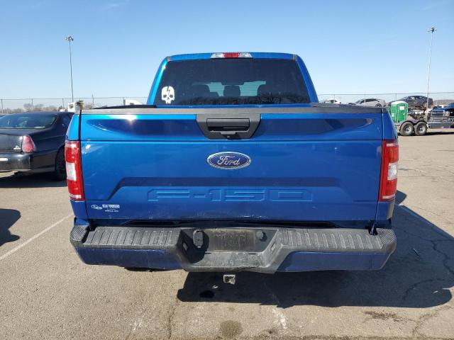 1FTEW1E53JKF34078 - 2018 FORD F150 SUPERCREW BLUE photo 6