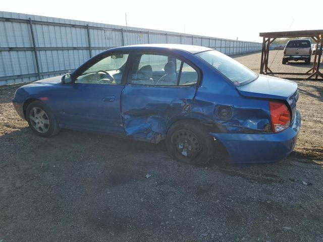 KMHDN46D64U896870 - 2004 HYUNDAI ELANTRA GLS BLUE photo 2