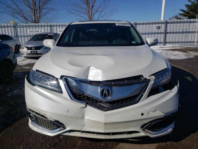 5J8TB4H74HL802594 - 2017 ACURA RDX ADVANCE WHITE photo 5