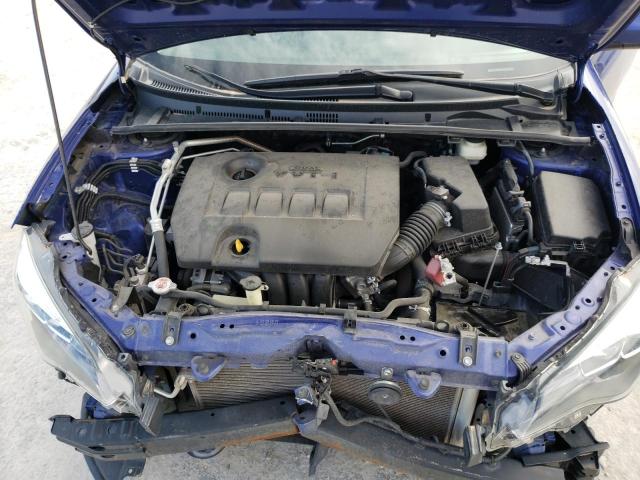 5YFBURHE7HP685679 - 2017 TOYOTA COROLLA L BLUE photo 11