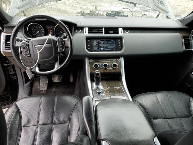 SALWR2VF3FA613654 - 2015 LAND ROVER RANGE ROVE HSE BLACK photo 8