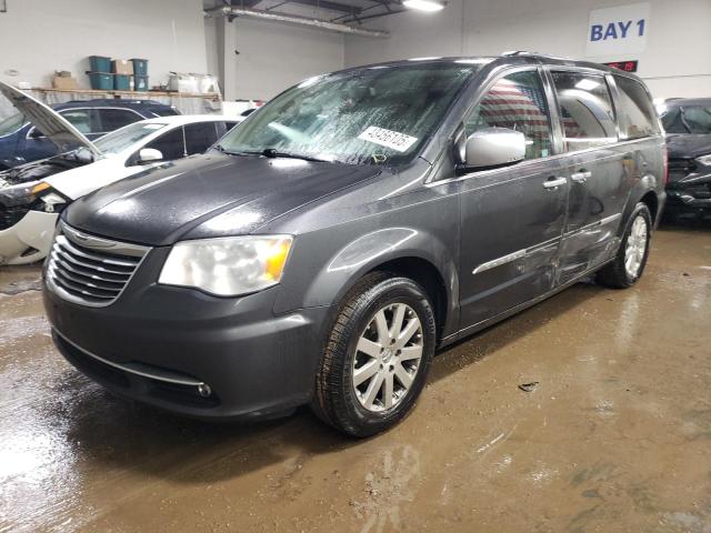 2A4RR8DG3BR783241 - 2011 CHRYSLER TOWN & COU TOURING L CHARCOAL photo 1