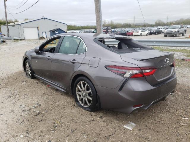 4T1G11AK3RU197636 - 2024 TOYOTA CAMRY SE NIGHT SHADE GRAY photo 2