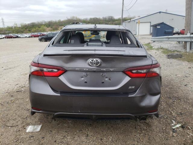 4T1G11AK3RU197636 - 2024 TOYOTA CAMRY SE NIGHT SHADE GRAY photo 6