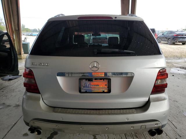 4JGBB75E96A014364 - 2006 MERCEDES-BENZ ML 500 SILVER photo 6