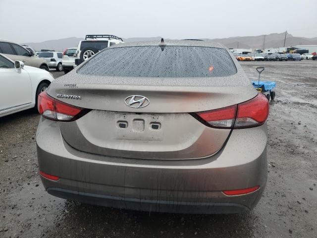 5NPDH4AE9EH525189 - 2014 HYUNDAI ELANTRA SE GOLD photo 6