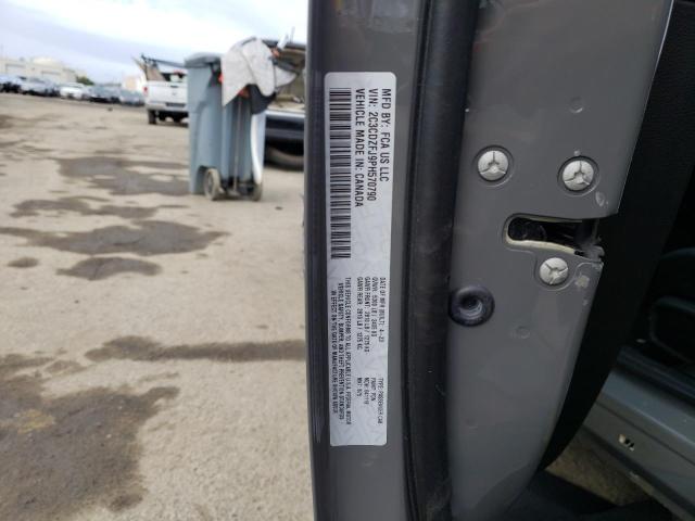 2C3CDZFJ9PH570790 - 2023 DODGE CHALLENGER R/T SCAT PACK GRAY photo 12