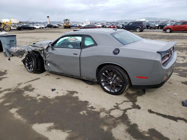2C3CDZFJ9PH570790 - 2023 DODGE CHALLENGER R/T SCAT PACK GRAY photo 2