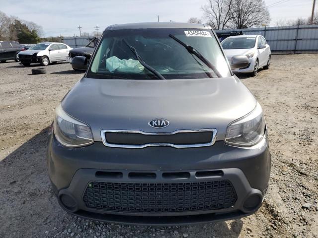 KNDJN2A22G7327390 - 2016 KIA SOUL GRAY photo 5