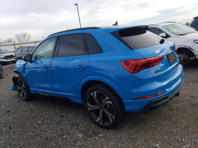 WA1EECF36P1132639 - 2023 AUDI Q3 PREMIUM PLUS S LINE 45 BLUE photo 2