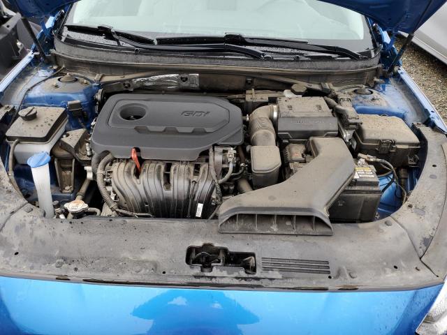 5NPE34AF3JH649092 - 2018 HYUNDAI SONATA SPORT BLUE photo 11