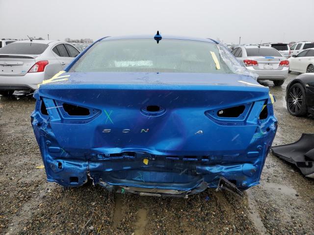 5NPE34AF3JH649092 - 2018 HYUNDAI SONATA SPORT BLUE photo 6