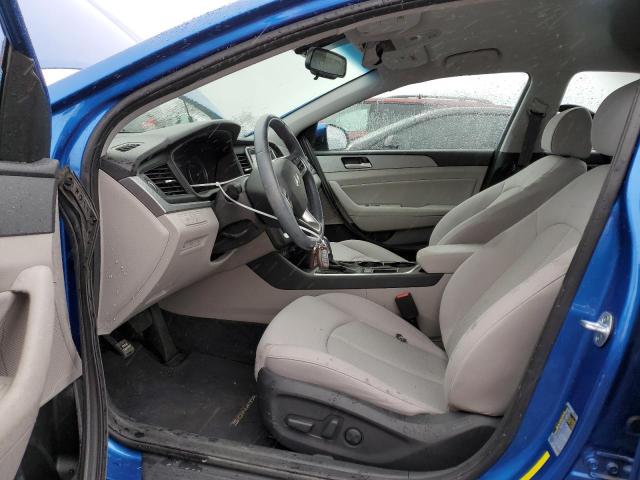 5NPE34AF3JH649092 - 2018 HYUNDAI SONATA SPORT BLUE photo 7