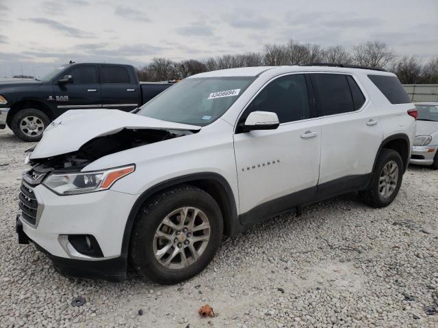 1GNERHKW6LJ124260 - 2020 CHEVROLET TRAVERSE LT WHITE photo 1