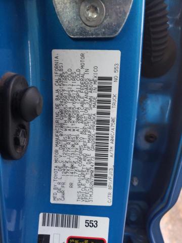 3TMJU62N79M074773 - 2009 TOYOTA TACOMA DOUBLE CAB PRERUNNER BLUE photo 12