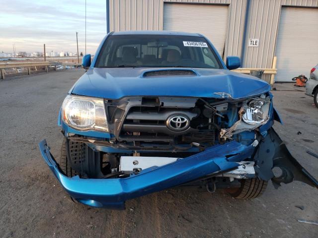 3TMJU62N79M074773 - 2009 TOYOTA TACOMA DOUBLE CAB PRERUNNER BLUE photo 5