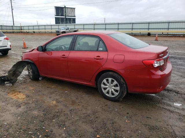 JTDBU4EE9B9146422 - 2011 TOYOTA COROLLA BASE RED photo 2