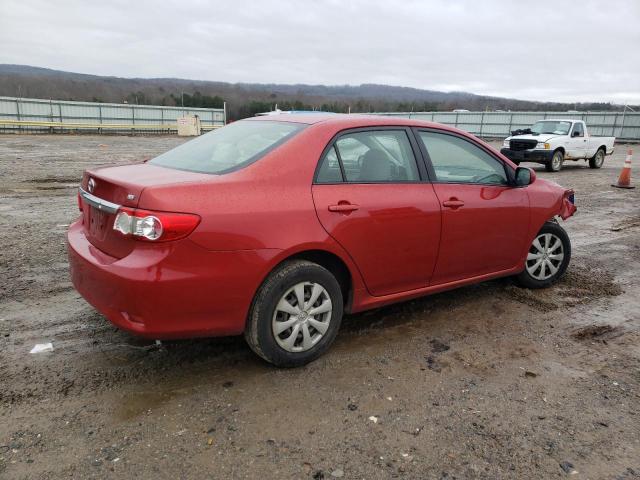 JTDBU4EE9B9146422 - 2011 TOYOTA COROLLA BASE RED photo 3