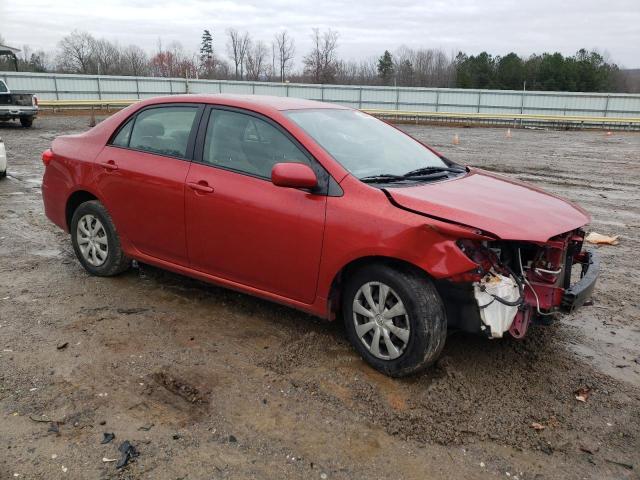 JTDBU4EE9B9146422 - 2011 TOYOTA COROLLA BASE RED photo 4