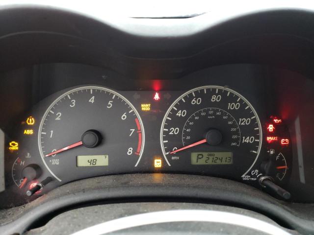 JTDBU4EE9B9146422 - 2011 TOYOTA COROLLA BASE RED photo 9