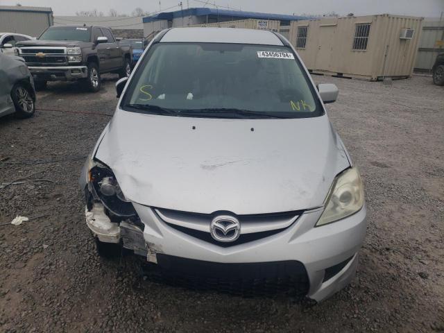 JM1CR293980317363 - 2008 MAZDA 5 SILVER photo 5