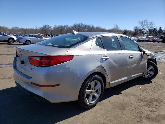 5XXGM4A74FG355329 - 2015 KIA OPTIMA LX SILVER photo 3