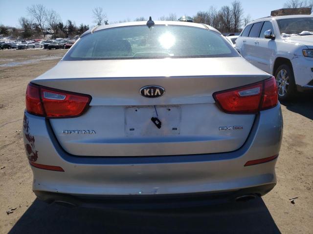 5XXGM4A74FG355329 - 2015 KIA OPTIMA LX SILVER photo 6