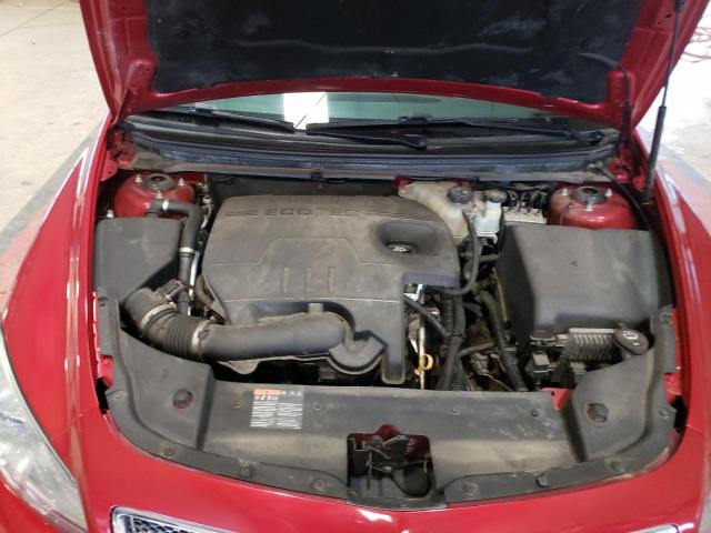 1G1ZC5E06CF328697 - 2012 CHEVROLET MALIBU 1LT RED photo 11