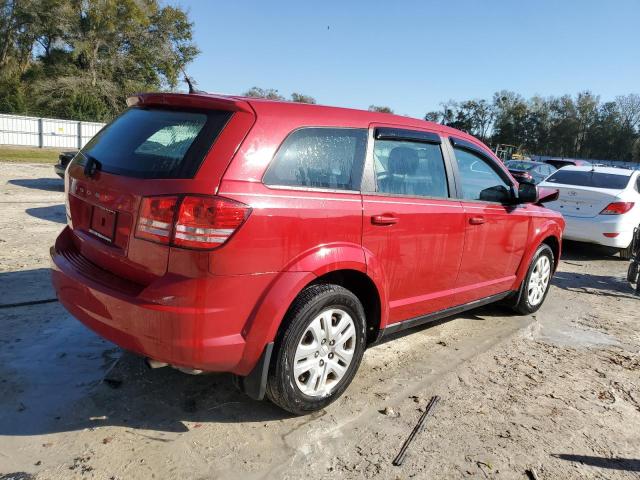 3C4PDCAB7FT506327 - 2015 DODGE JOURNEY SE RED photo 3