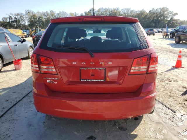 3C4PDCAB7FT506327 - 2015 DODGE JOURNEY SE RED photo 6