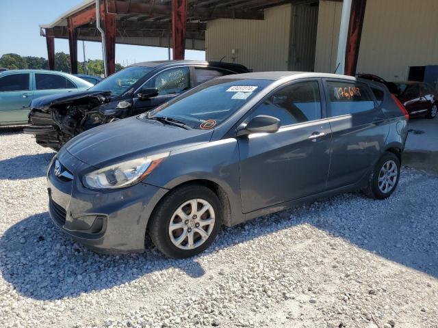 KMHCT5AEXCU004528 - 2012 HYUNDAI ACCENT GLS GRAY photo 1