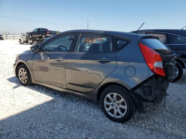 KMHCT5AEXCU004528 - 2012 HYUNDAI ACCENT GLS GRAY photo 2