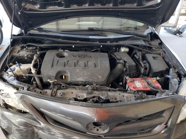 JTDBU4EE8B9129224 - 2011 TOYOTA COROLLA BASE GRAY photo 11