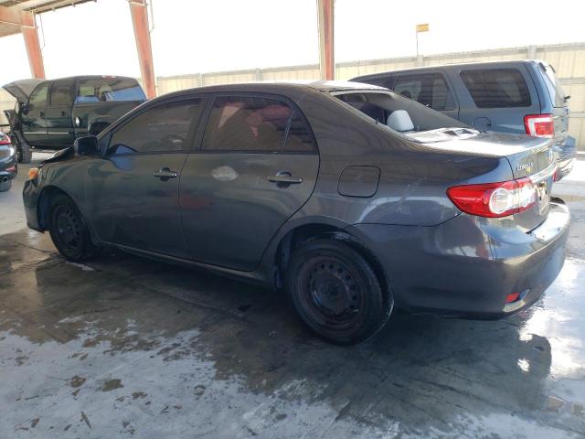 JTDBU4EE8B9129224 - 2011 TOYOTA COROLLA BASE GRAY photo 2