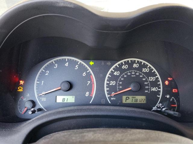 JTDBU4EE8B9129224 - 2011 TOYOTA COROLLA BASE GRAY photo 9