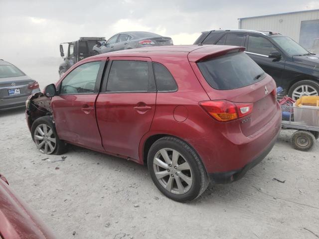 4A4AP3AW6FE048952 - 2015 MITSUBISHI OUTLANDER ES RED photo 2