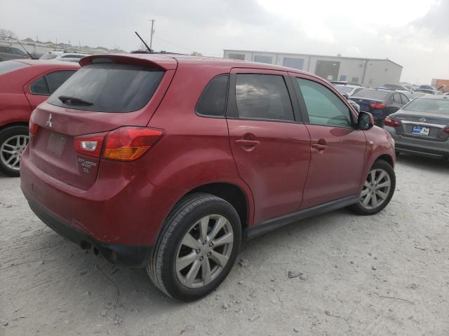 4A4AP3AW6FE048952 - 2015 MITSUBISHI OUTLANDER ES RED photo 3