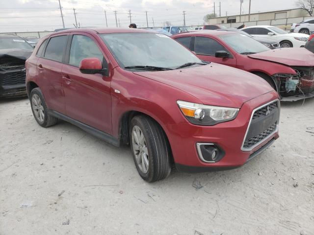 4A4AP3AW6FE048952 - 2015 MITSUBISHI OUTLANDER ES RED photo 4