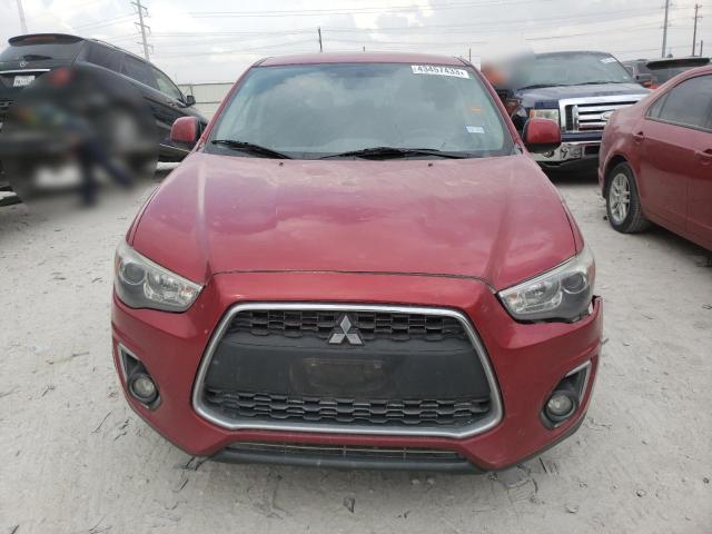 4A4AP3AW6FE048952 - 2015 MITSUBISHI OUTLANDER ES RED photo 5