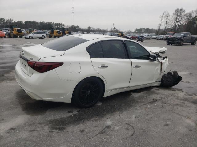 JN1EV7AP8KM515760 - 2019 INFINITI Q50 LUXE WHITE photo 3